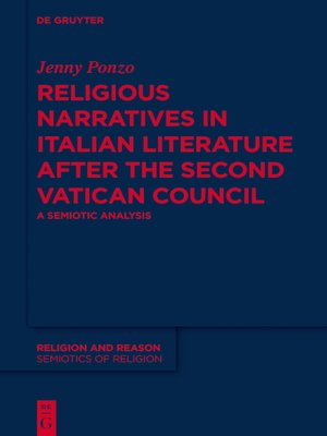 cover image of Religious Narratives in Italian Literature after the Second Vatican Council
